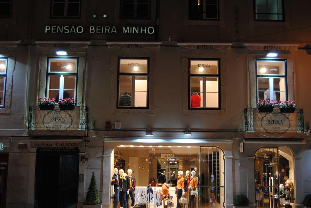 Pensao Beira Minho Hotell Lisboa Eksteriør bilde